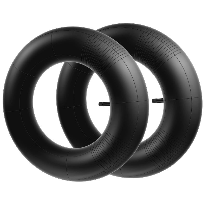 LAXEEM 2Pack 20x8.00-8, 20x10-8 Replacement Inner Tube with TR13 Straight Valve Stem for Golf Cart Mower Tractor Garden Trailer and More - Image 1